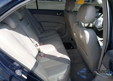 2008 Hyundai Sonata Limited V6/Se V6 from USA, damaged, VIN 5NPEU46F48H365020